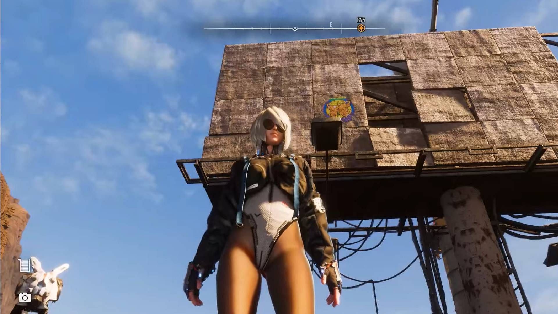 Flamboyant Butterfly location from the Butterflies in the Wasteland quest (Image via Shift Up || YouTube@Darkhowl Gaming)